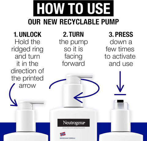 Neutrogena Deep Moisture Hypoallergenic Body Lotion, 400ml